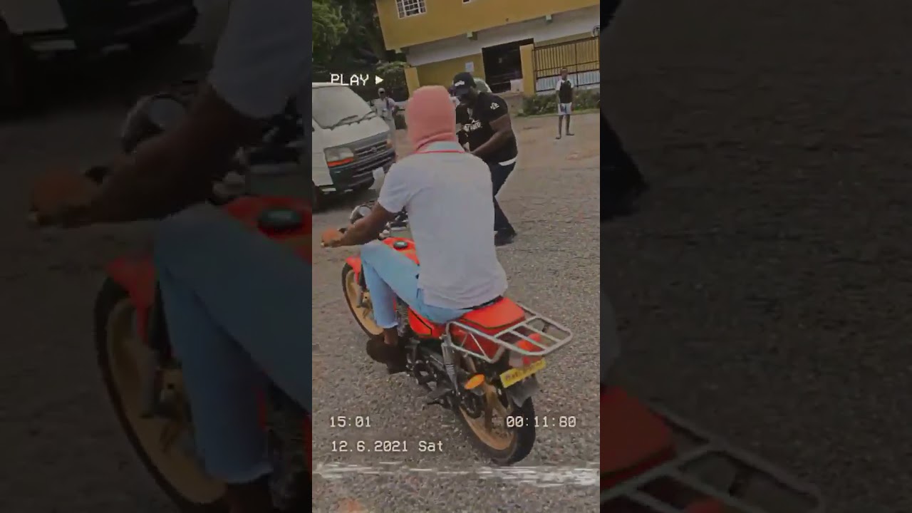 Jamaica Best Bike Stunt!!