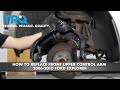 How To Replace Upper Control Arm With Ball Joint 2006-10 Ford Explorer