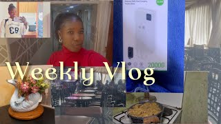 VLOG: Buy the latest powerbank in pandamat|| Cooking|| Projects|| EPL Weekend