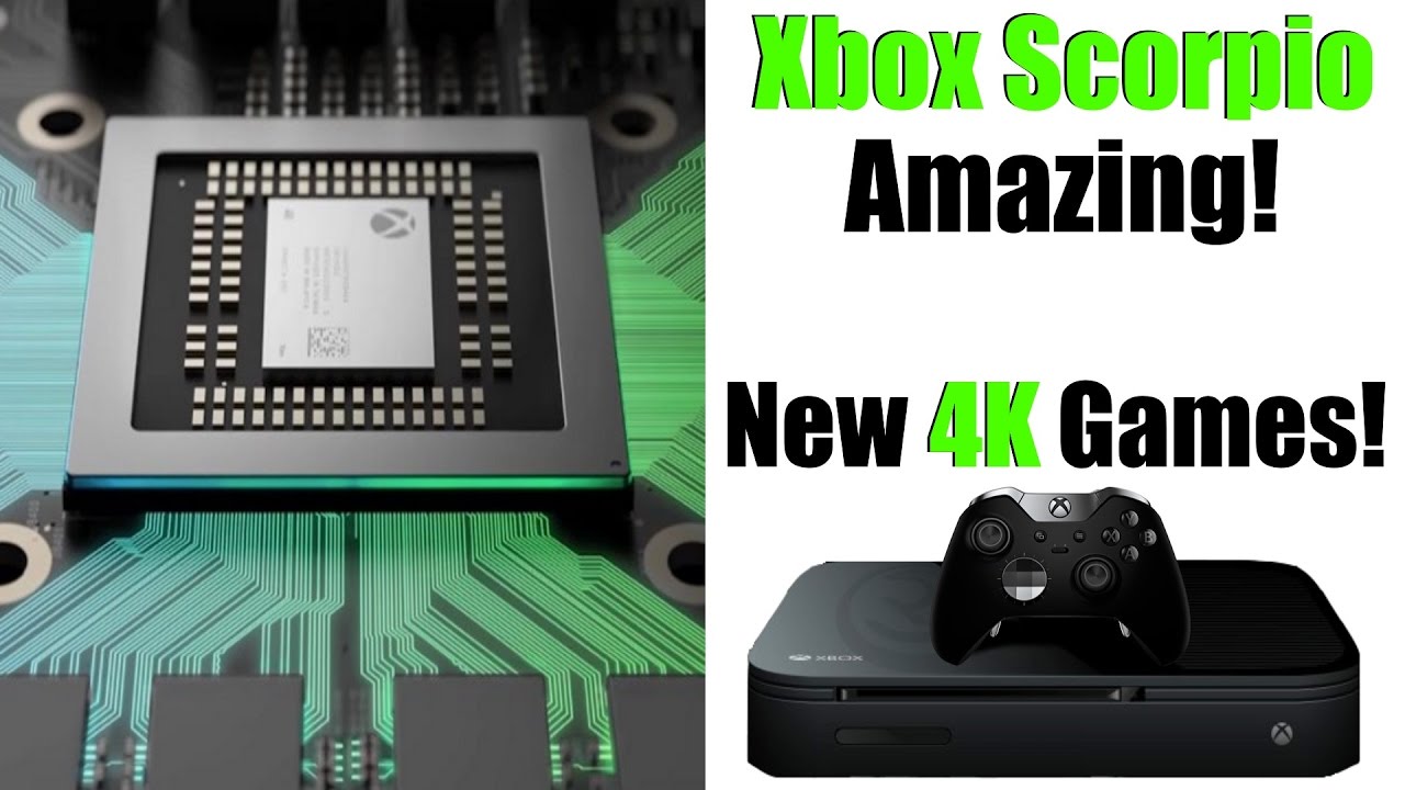 Dev Says Xbox Scorpio Is AMAZING! More Confirmed Native 4K Games & More!