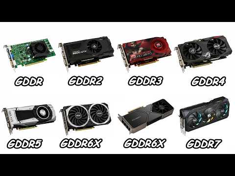 ALL GDDR GPU Explained in 13 Minutes - From Oldest to Newest!