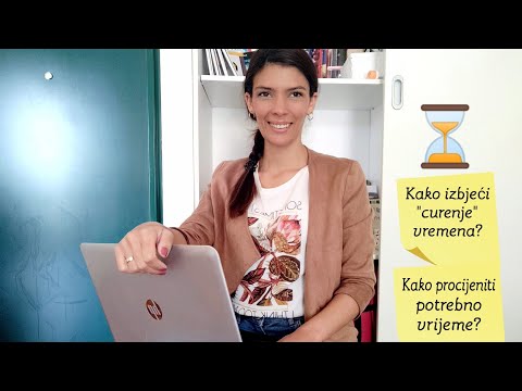 NAUČITE UPRAVLJATI VREMENOM - ULTIMATIVNI SAVJETI⏰ | Marija Vlahović