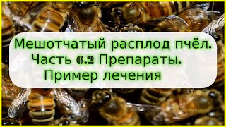 ❤ Вирус Мешотчатого расплода пчёл. Часть 6.2 Препараты. Пример лечения ❤