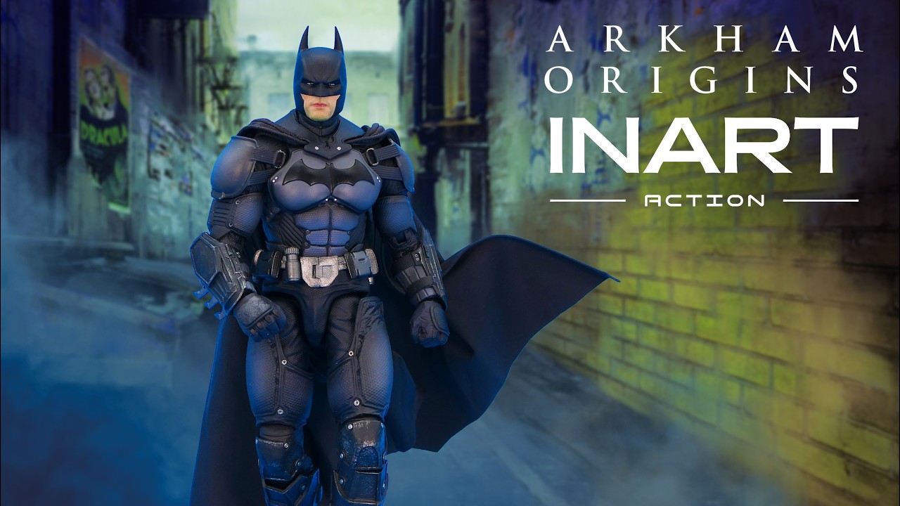 Inart Action Arkham Origins Batman - YouTube