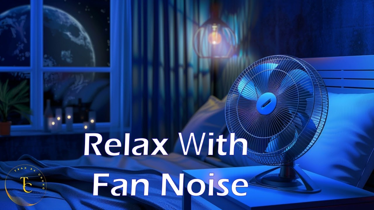 ►Box Fan ~Oscillating Fan Noise in Stereo. Rotating Fan White Noise. Box Fan | 10 hours for Sleeping