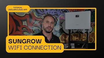 Sungrow Inverter Wifi Connection with iSolarCloud app