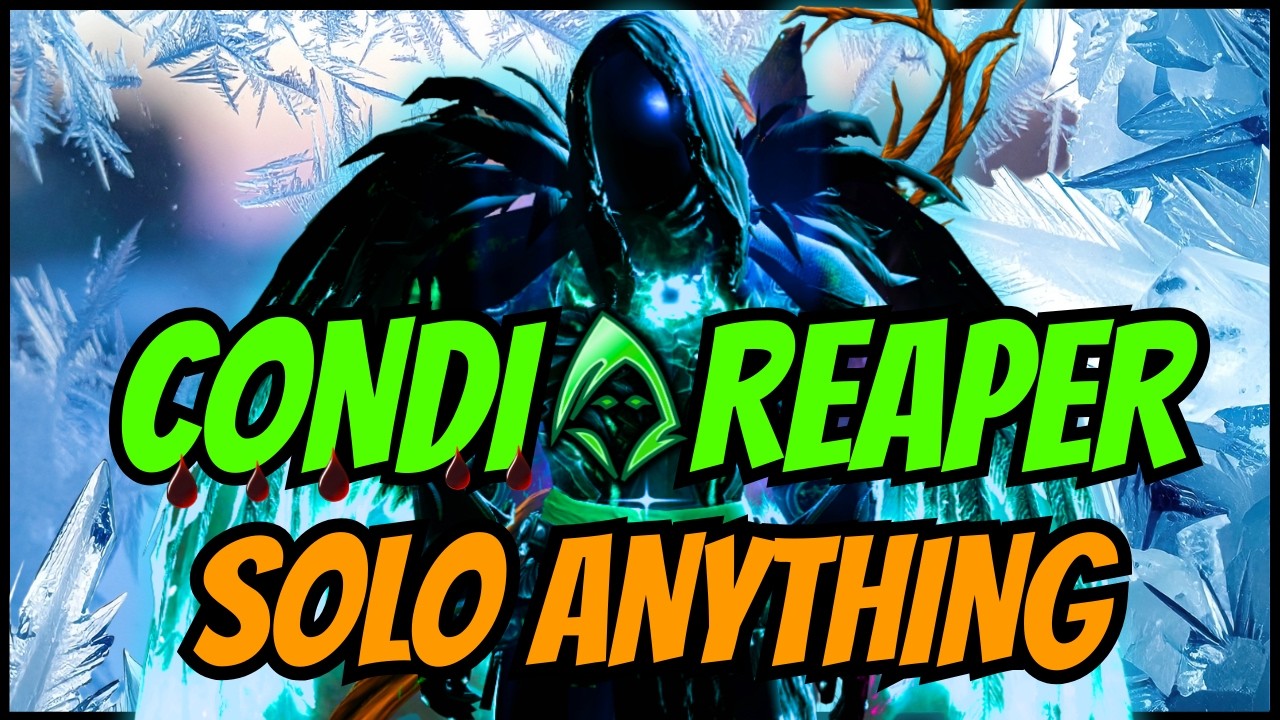 MOST CHILL BUILD IN GW2 : Open World Shouts Condi REAPER | Guild Wars 2