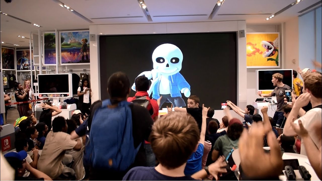 how to get sans smash