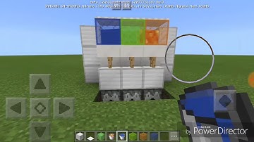 How to make a Slushie Machine/Potion Machine in Minecraft PE
