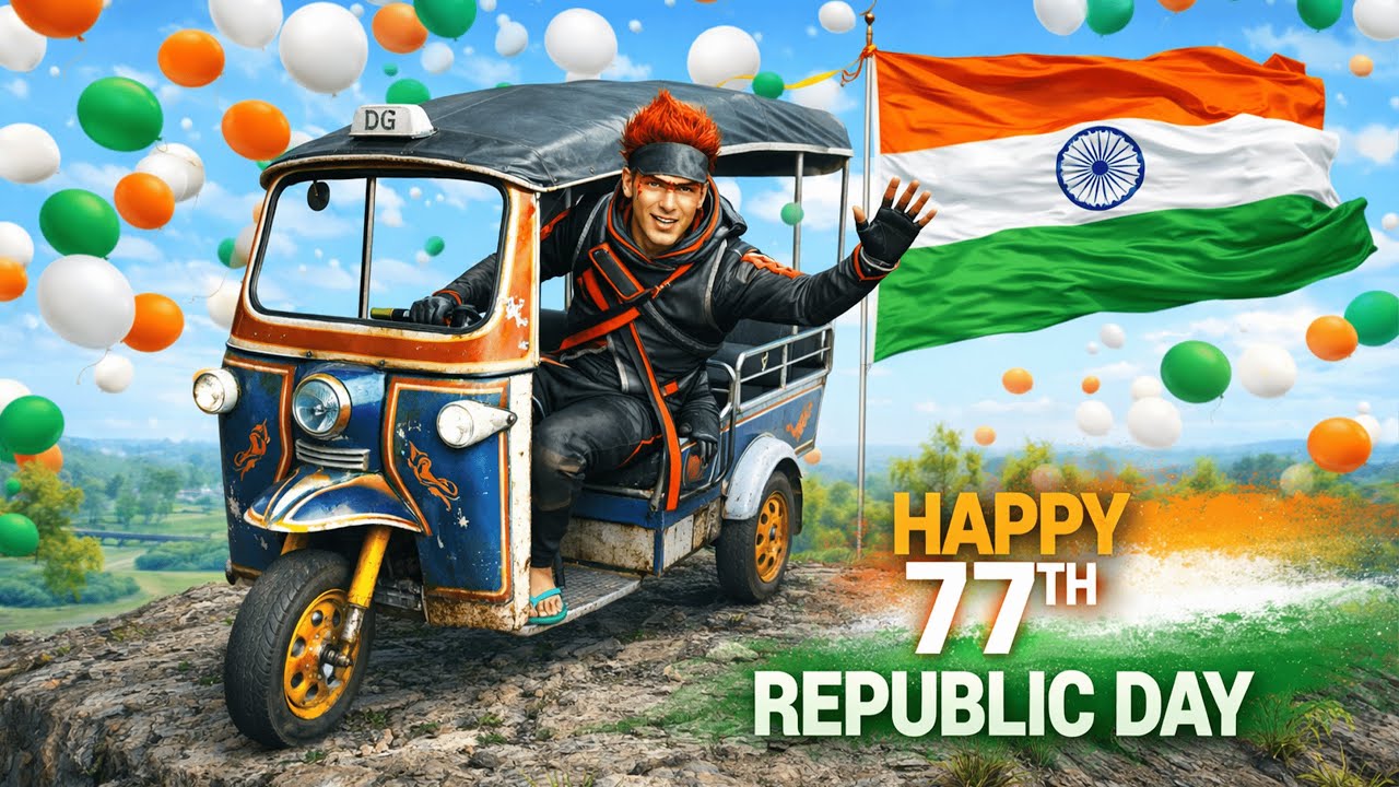HAPPY 77th REPUBLIC DAY 🥊  