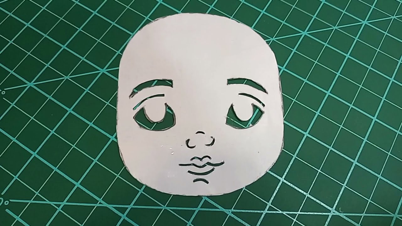 COMO FAZER ESTÊNCIL DE CARA DE BOBECA - FAÇA VOCÊ MESMO