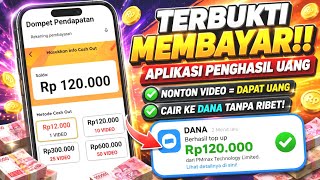 BARU NEMU! Nonton Video 15 Detik Dibayar Dana - Aplikasi Penghasil Saldo Dana Tercepat 2026