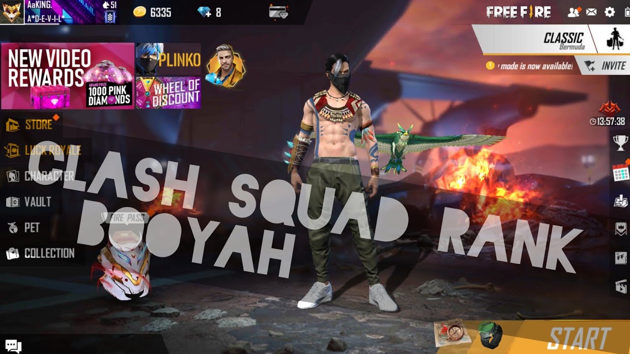 Clash Squad Rank Mode | Garena Free Fire | - YouTube