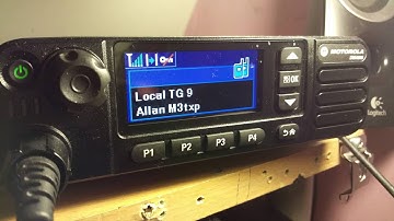 Dmr simplex testing vhf and uhf simplex to a mobile station