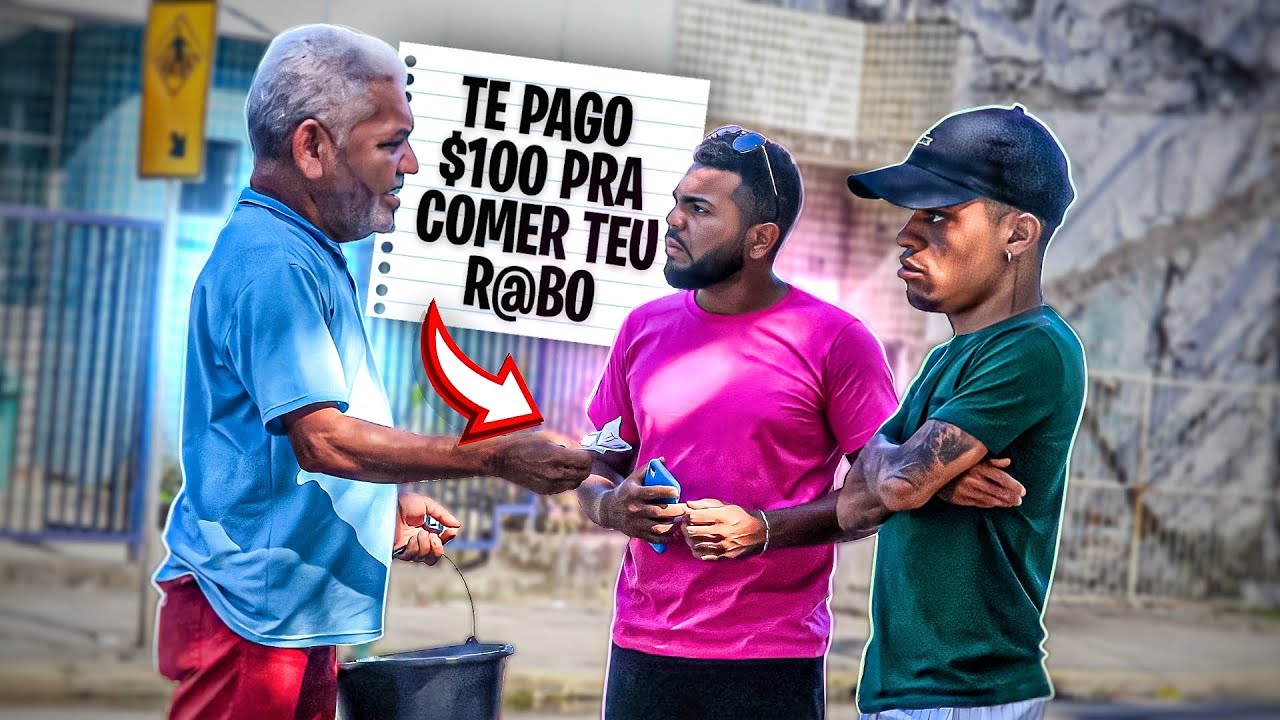 MUDINHO FULEIRO - pegadinha