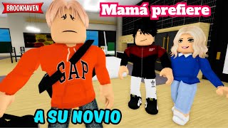 MAMÁ PREFIERE A SU NOVIO | Roblox Brookhaven rp | Mini Pelicula - Historia de Roblox