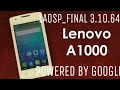 how to change rom lenovo a1000 mobile phone || without computer