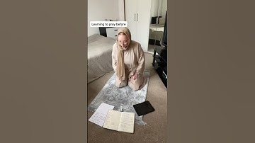 She is New Convert to Islam || Learning How to Pray ☪️️