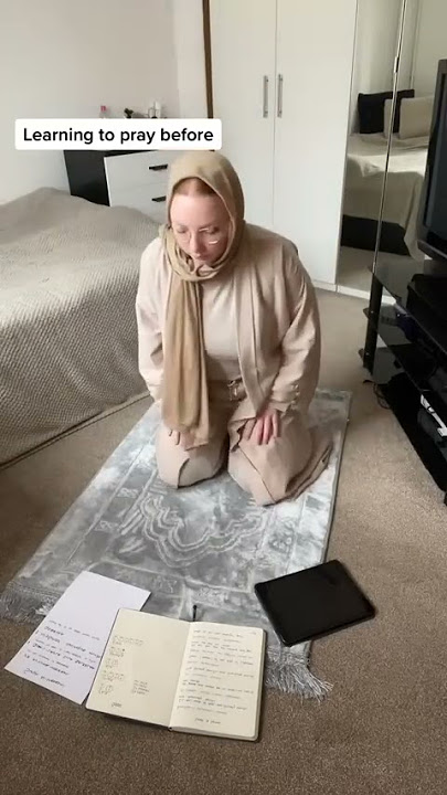 She is New Convert to Islam || Learning How to Pray ☪️️