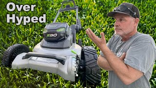 New Ego 22' Mower  Cast Aluminum Deck  New Design  Test and Review