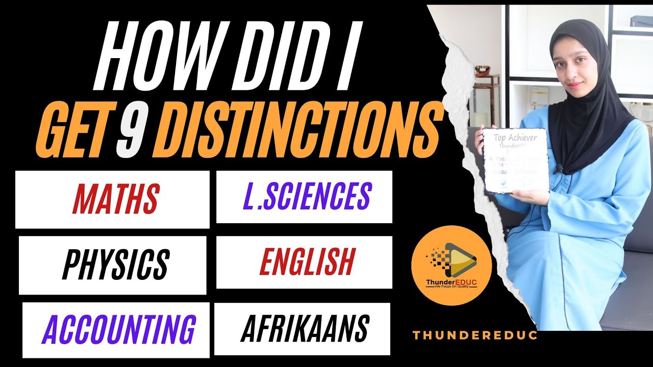HOW DID I GET 9 DISTINCTIONS IN MATRIC 2023: HER FULL STORY & ADVISE TO ...