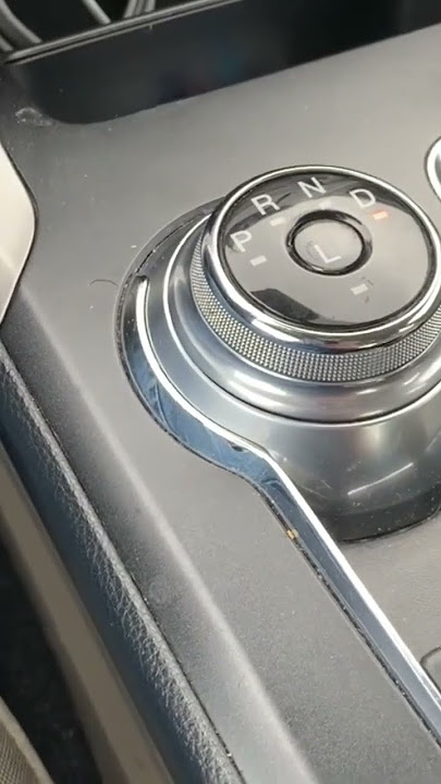 Fords Rotary Gear Selector is a Safety Feature