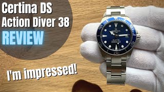Certina DS Action Diver 38mm Review - YouTube