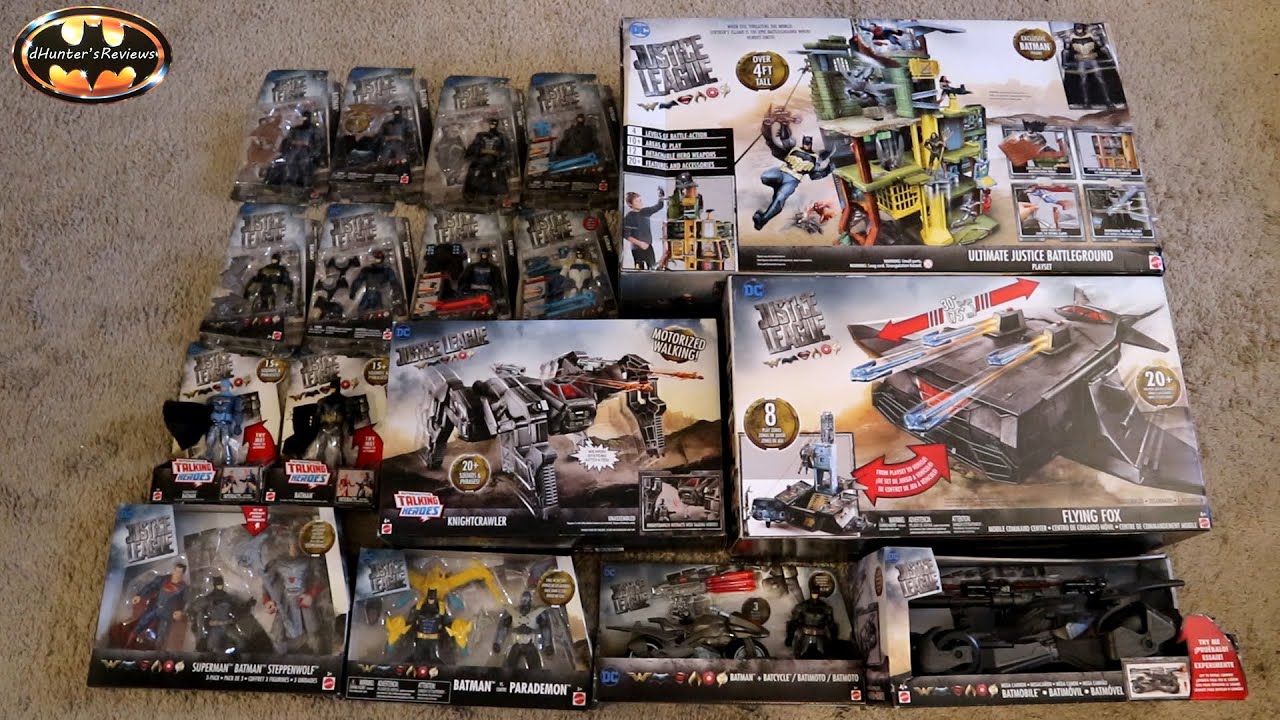 Episode 42: Mattel Justice League Figures dHunter's Unopen Batman Action Figure Collection