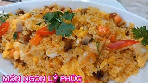 CƠM CHIÊN GIÒN -7/3 - CƠM GIÒN XỐP ĐẬM ĐÀ RẤT NGON.