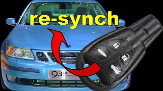 Saab 9-3 Remote Locking Not Working ➕ Saab 9-3 Remote RESYNCH | #Shorts