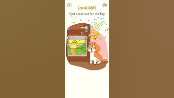 find a way out for the dog #dop2 gameplay #level4554  #shorts #dop2 #deleteonepart