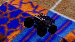 BeamNG.Drive Monster Jam: 7-Truck Freestyle+Encore @ Truck Killer: Hot Wheels