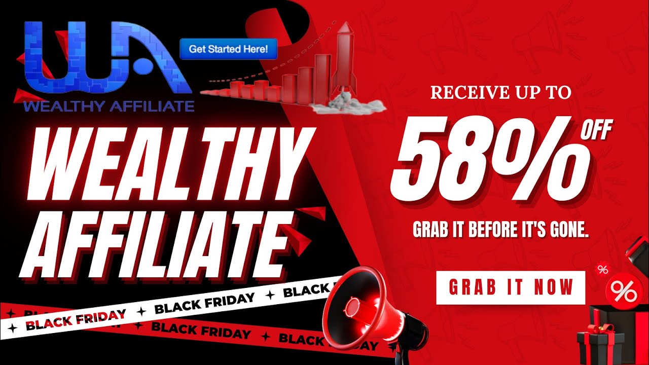 Wealthy Affiliate Black Friday 2025 Online Business Deals You Can’t Miss!