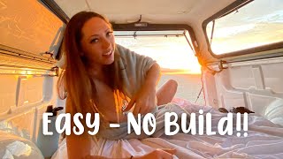 My Truck Camping Setup | No Building Required!
