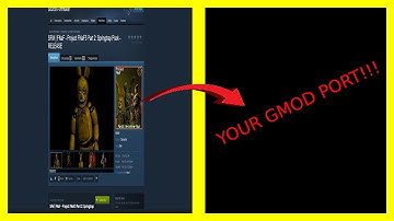 How To Port From SFM To Gmod!