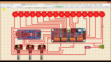 Make the Knight Rider Scanner with PCB Maker, by NewRAD