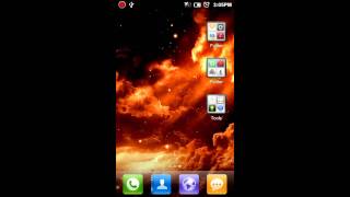 Space Harmony - Android Live Wallpaper (made with Live Wallpaper Creator) screenshot 4
