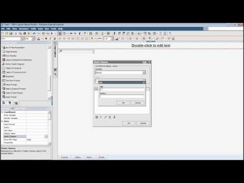 IBM Cognos 10 Report Studio Fundamentals_Sample Clip