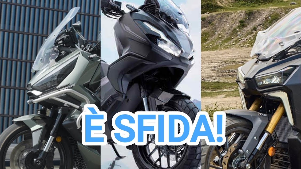 Midi Scooter Crossover a confronto: Honda, Sym e Zontes. Tutti contro tutti!