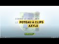 Comment installer une clture en panneaux rigides avec le poteau  clips axyle 