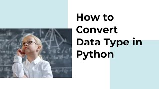 How to Convert Data Types in Pandas Data Frame| Python