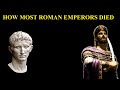 How Most Roman Emperors Died