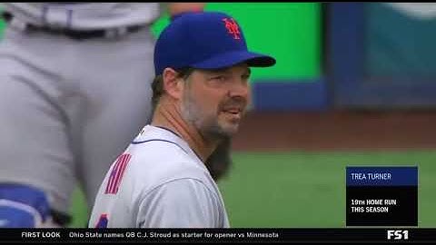 Trea Turner Solo HR!! His 1st Home Run on the Dodgers!!