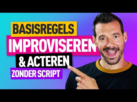 Video: Wat Is Improvisatie: Soorten, Methoden En Technieken Van Improvisatie