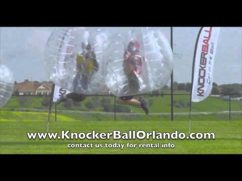 video:Knockerball Bubble Soccer Party