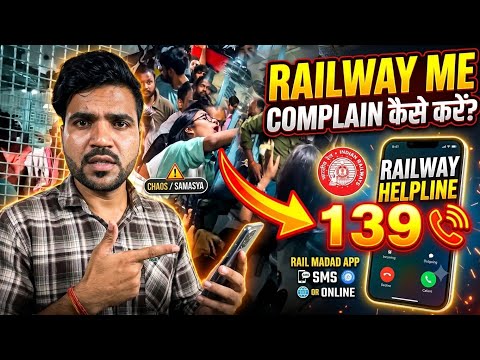 Train Mein Overcharging, Ganda Toilet Ya Fight? Complaint Kahan Karein?