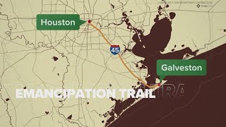 History of the Emancipation Trail in Galveston County, Texas