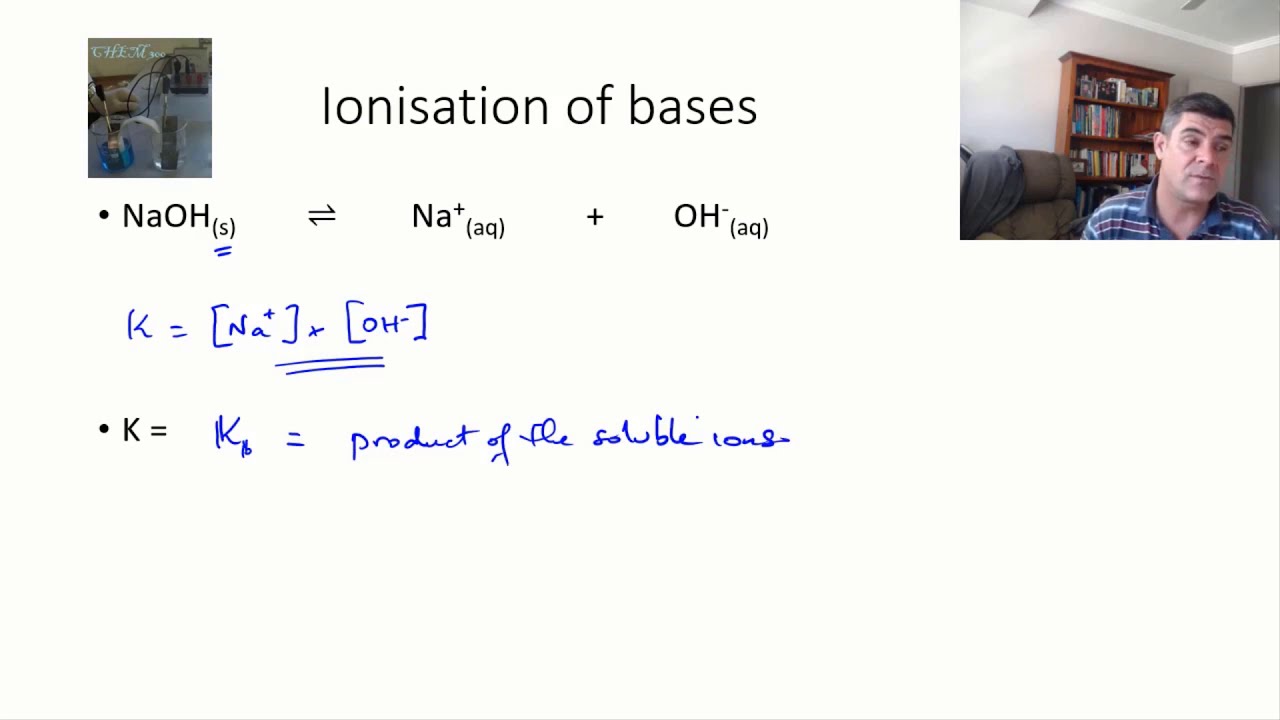 Base solutions and the equilibrium constant | Equilibrium | meriSTEM