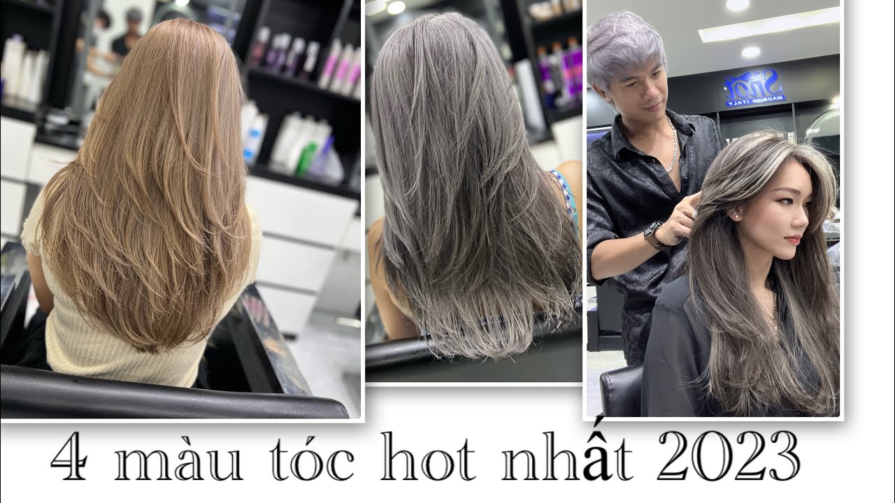 4 màu tóc nhuộm hot nhất năm 2023 ,hùng đông tinh