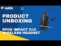 Sennheiser EPOS D10 Phone Unboxing